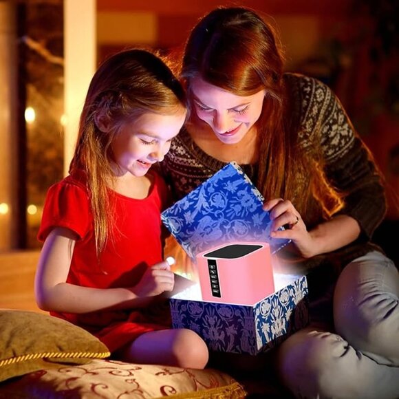 MUSKY Wireless Bluetooth Speaker NIGHT LIGHT AND ALARM CLOCK *NEW* - Picture 3 of 8